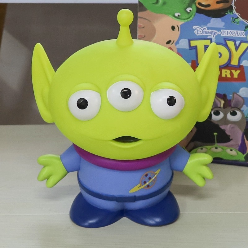 Disney 迪士尼 PIXAR 皮克斯 玩具總動員 三眼怪 三眼仔 大款 玩具 公仔 擺件 卡通 動漫 可愛 存錢筒-細節圖9