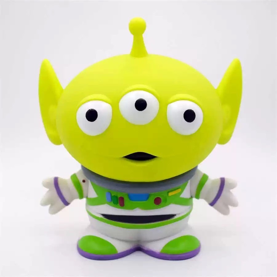 Disney 迪士尼 PIXAR 皮克斯 玩具總動員 三眼怪 三眼仔 大款 巴斯光年 玩具 公仔 擺件 動漫 存錢筒-細節圖5