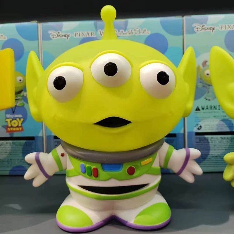 Disney 迪士尼 PIXAR 皮克斯 玩具總動員 三眼怪 三眼仔 大款 巴斯光年 玩具 公仔 擺件 動漫 存錢筒-細節圖6