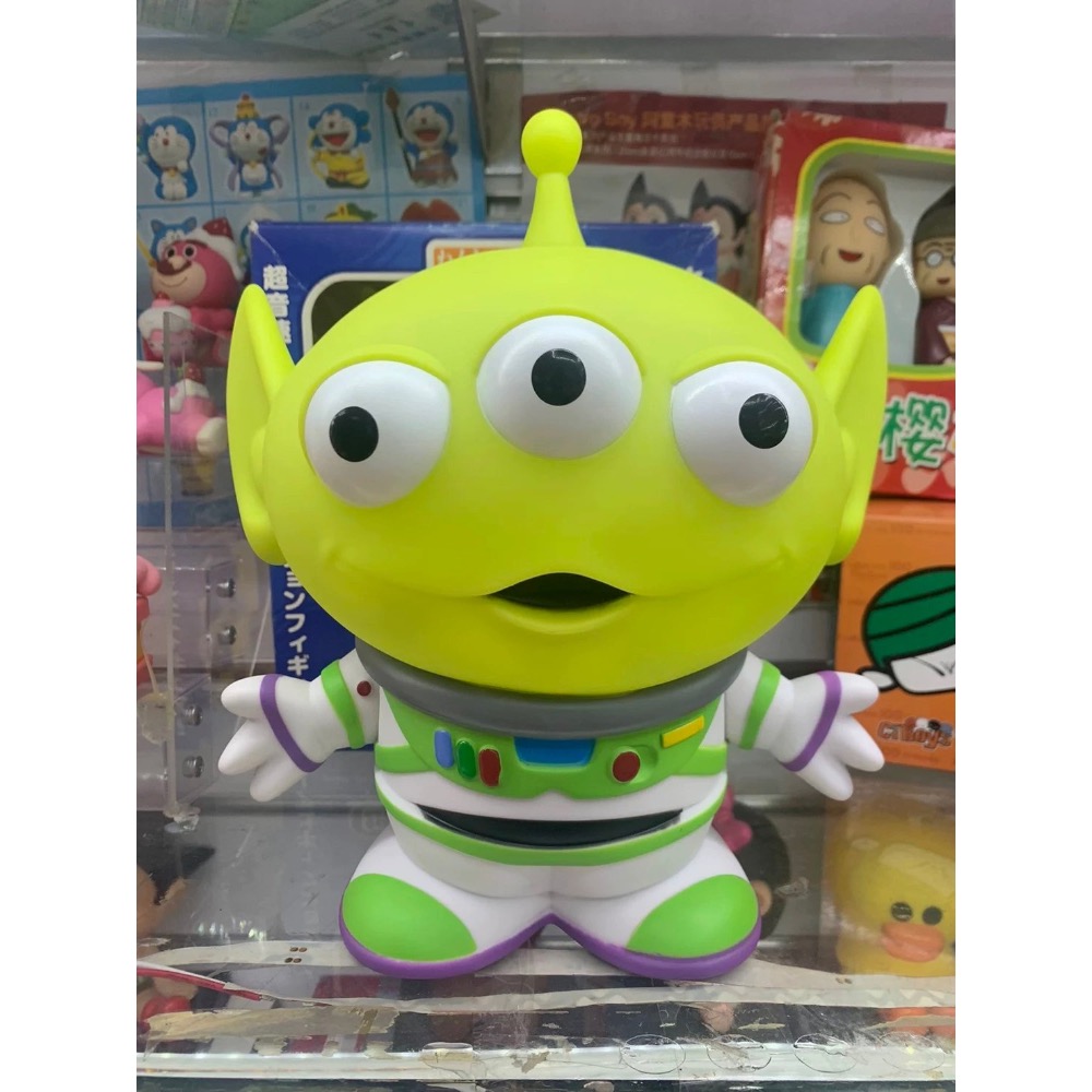 Disney 迪士尼 PIXAR 皮克斯 玩具總動員 三眼怪 三眼仔 大款 巴斯光年 玩具 公仔 擺件 動漫 存錢筒-細節圖7