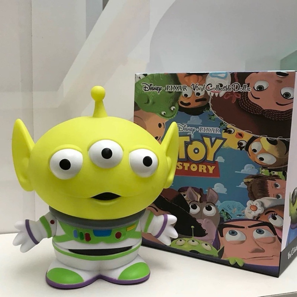 Disney 迪士尼 PIXAR 皮克斯 玩具總動員 三眼怪 三眼仔 大款 巴斯光年 玩具 公仔 擺件 動漫 存錢筒-細節圖9