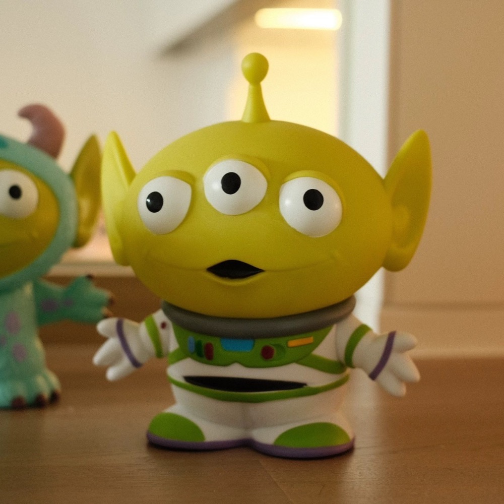 Disney 迪士尼 PIXAR 皮克斯 玩具總動員 三眼怪 三眼仔 大款 巴斯光年 玩具 公仔 擺件 動漫 存錢筒-細節圖11