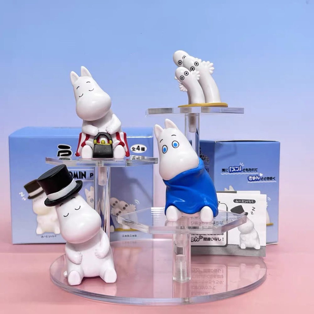 Moomin 姆明 姆明家族 嚕嚕米 小肥肥 蛋糕 公仔 童玩 擺飾 療癒 可愛 造型 擺件 創意 文創 送禮 生日禮物-細節圖3