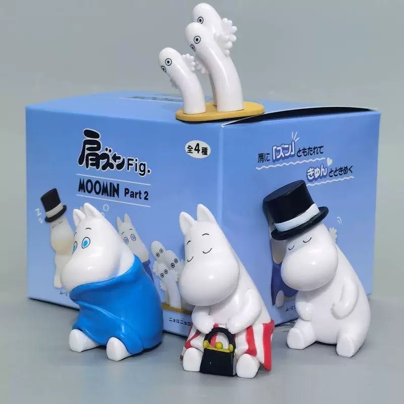 Moomin 姆明 姆明家族 嚕嚕米 小肥肥 蛋糕 公仔 童玩 擺飾 療癒 可愛 造型 擺件 創意 文創 送禮 生日禮物-細節圖7