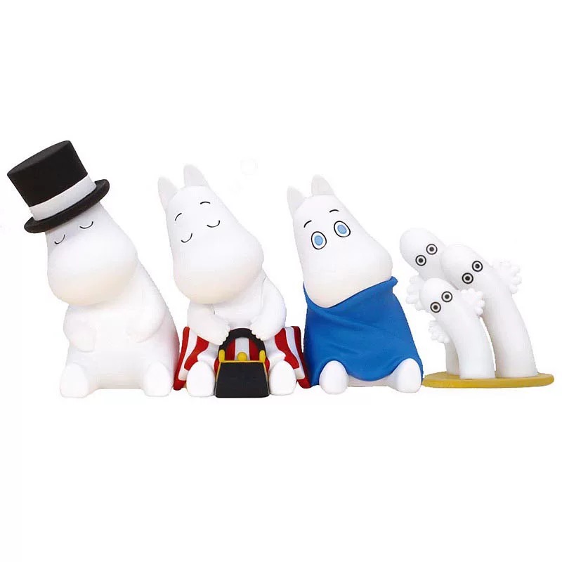 Moomin 姆明 姆明家族 嚕嚕米 小肥肥 蛋糕 公仔 童玩 擺飾 療癒 可愛 造型 擺件 創意 文創 送禮 生日禮物-細節圖8
