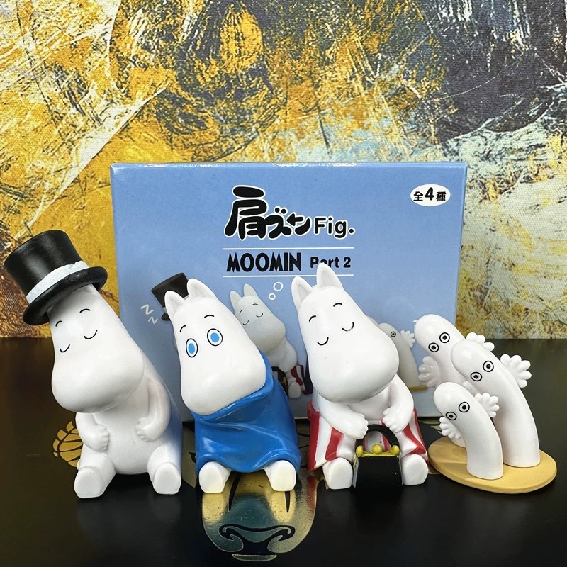 Moomin 姆明 姆明家族 嚕嚕米 小肥肥 蛋糕 公仔 童玩 擺飾 療癒 可愛 造型 擺件 創意 文創 送禮 生日禮物-細節圖9