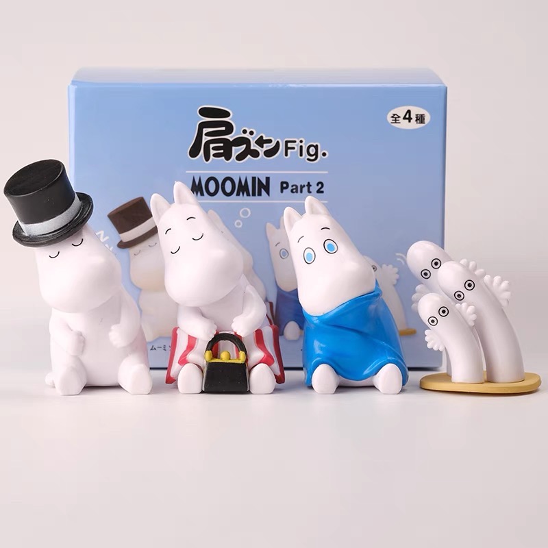 Moomin 姆明 姆明家族 嚕嚕米 小肥肥 蛋糕 公仔 童玩 擺飾 療癒 可愛 造型 擺件 創意 文創 送禮 生日禮物-細節圖10