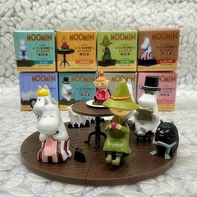 Moomin 姆明 姆明家族 嚕嚕米 小肥肥 小美 史力奇 療癒 送禮 禮物 卡通 玩具 動漫 盲盒 公仔 擺件-細節圖2
