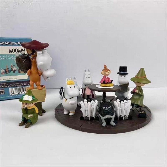 Moomin 姆明 姆明家族 嚕嚕米 小肥肥 小美 史力奇 療癒 送禮 禮物 卡通 玩具 動漫 盲盒 公仔 擺件-細節圖7