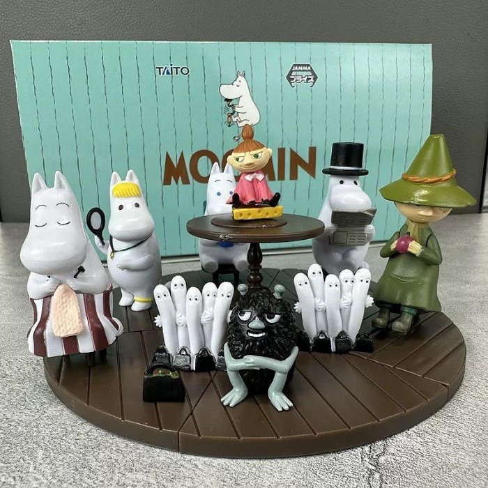 Moomin 姆明 姆明家族 嚕嚕米 小肥肥 小美 史力奇 療癒 送禮 禮物 卡通 玩具 動漫 盲盒 公仔 擺件-細節圖11