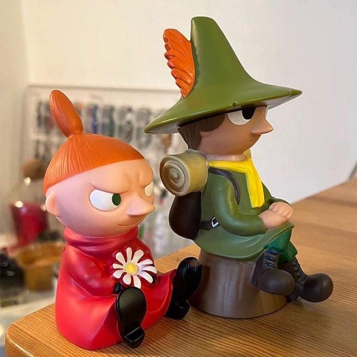 Moomin 姆明 姆明家族 嚕嚕米 小肥肥 歌妮 小美 史力奇 存錢筒 零錢筒 造型 擺件 文創 送禮 禮物 公仔-細節圖6