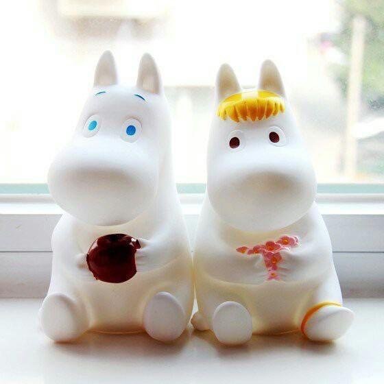 Moomin 姆明 姆明家族 嚕嚕米 小肥肥 歌妮 小美 史力奇 存錢筒 零錢筒 造型 擺件 文創 送禮 禮物 公仔-細節圖7