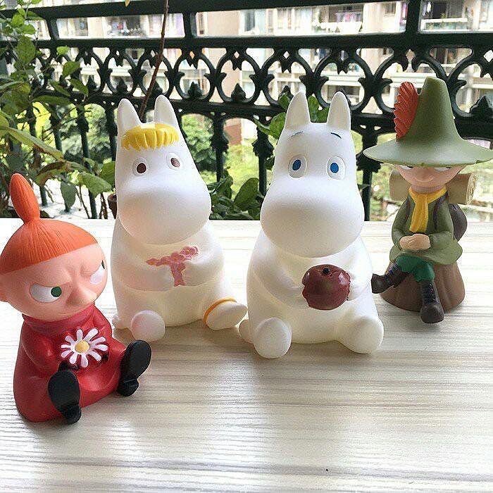 Moomin 姆明 姆明家族 嚕嚕米 小肥肥 歌妮 小美 史力奇 存錢筒 零錢筒 造型 擺件 文創 送禮 禮物 公仔-細節圖9
