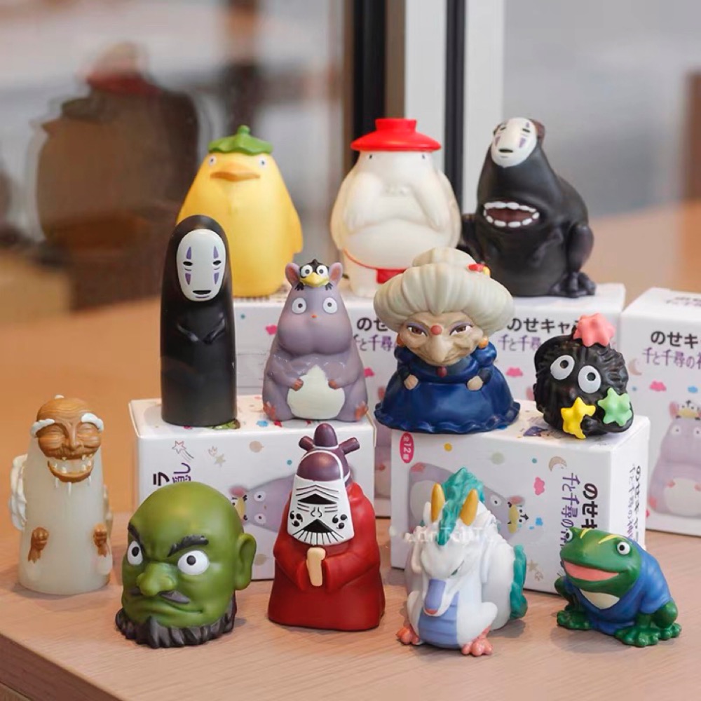 吉卜力 宮崎駿 神隱少女 無臉男 千尋 白龍 湯婆婆 錢婆婆 鍋爐爺爺 小少爺 坊寶寶 療癒 公仔 禮物 聖誕禮物 盒裝-細節圖4