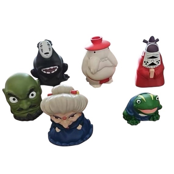 吉卜力 宮崎駿 神隱少女 無臉男 千尋 白龍 湯婆婆 錢婆婆 鍋爐爺爺 小少爺 坊寶寶 療癒 公仔 禮物 聖誕禮物 盒裝-細節圖5