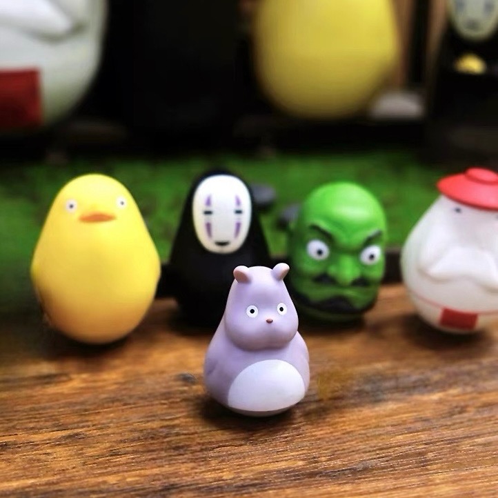 吉卜力 宮崎駿 神隱少女 無臉男 千尋 白龍 湯婆婆 錢婆婆 鍋爐爺爺 小少爺 坊寶寶 療癒 公仔 禮物 聖誕禮物 盒裝-細節圖6