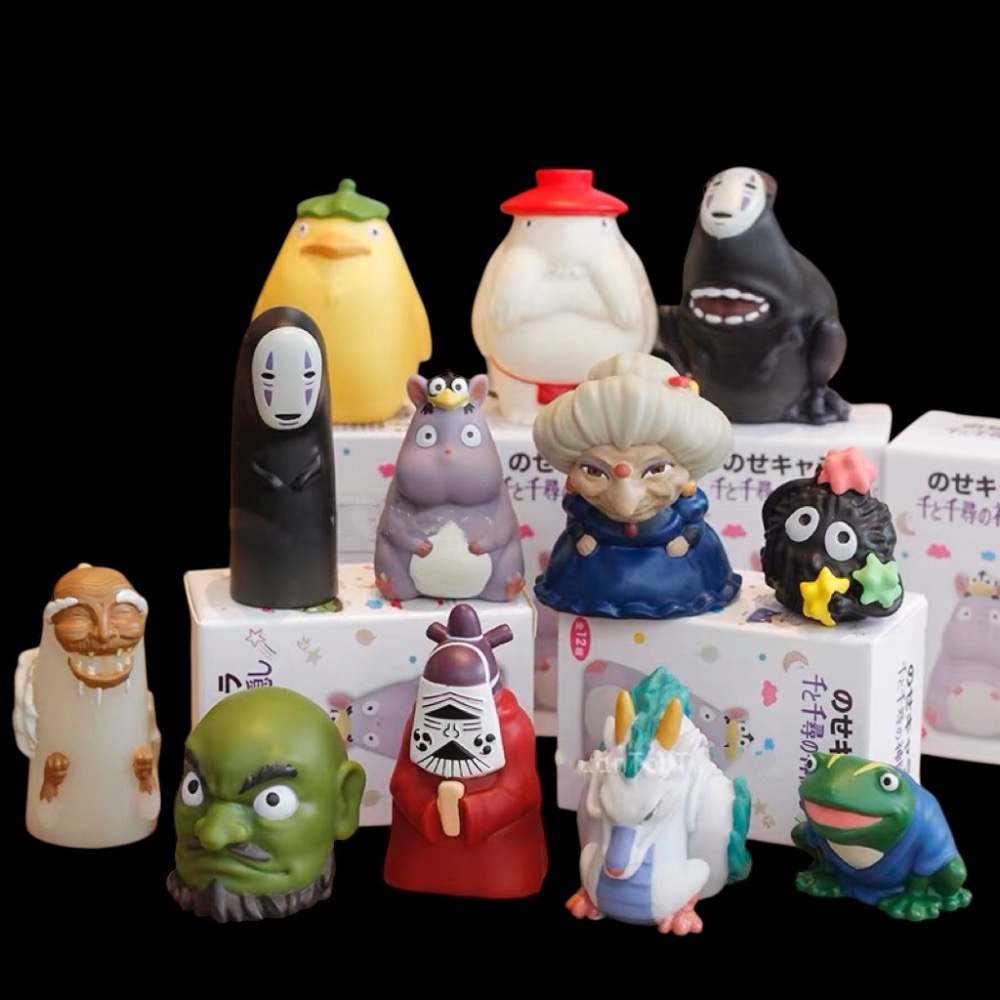 吉卜力 宮崎駿 神隱少女 無臉男 千尋 白龍 湯婆婆 錢婆婆 鍋爐爺爺 小少爺 坊寶寶 療癒 公仔 禮物 聖誕禮物 盒裝-細節圖7