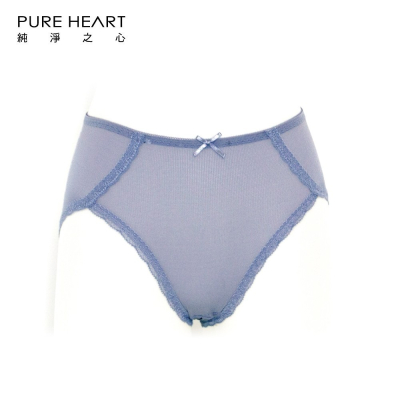 PURE HEART 優雅蕾絲-氧化鋅抗菌 速乾款內褲(中低腰)7色組-843