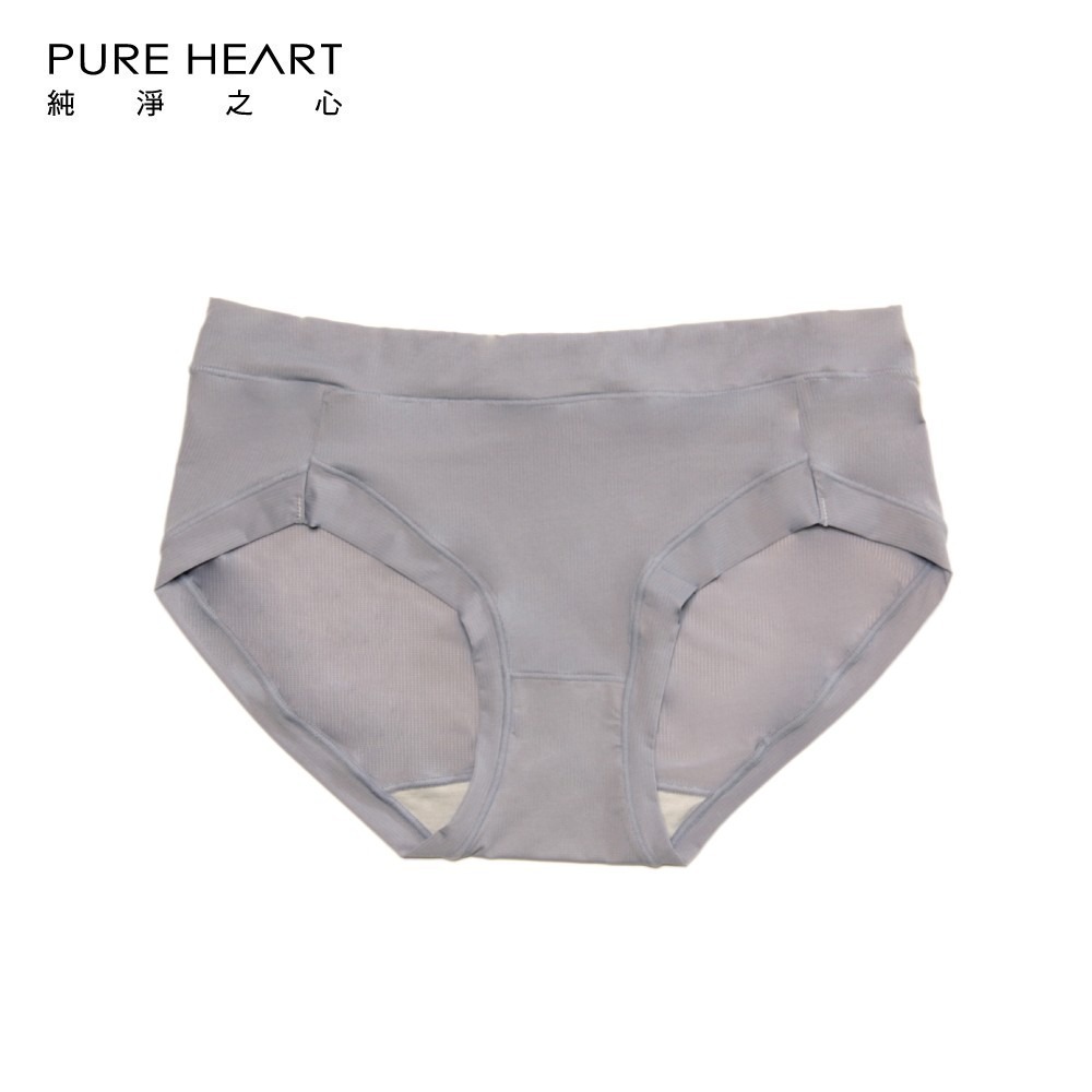 PURE HEART 清新素面-氧化鋅抗菌 包覆無痕內褲(中低腰)7色組-838-細節圖2