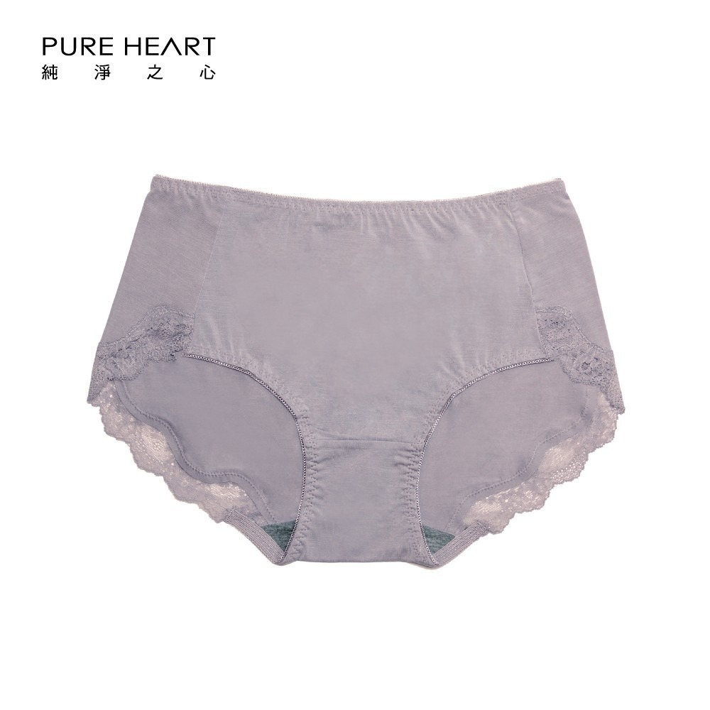 PURE HEART 浪漫碎花-莫代爾石墨烯天絲棉抗菌內褲(中低腰)6色組-853-細節圖2