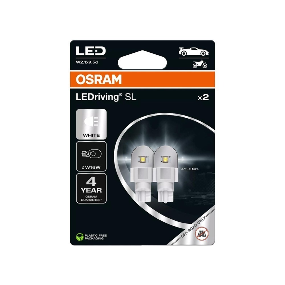 OSRAM 921DWP 921 T15 W16W LED 6000K倒車燈 室內燈 CRV Altis CC-細節圖2