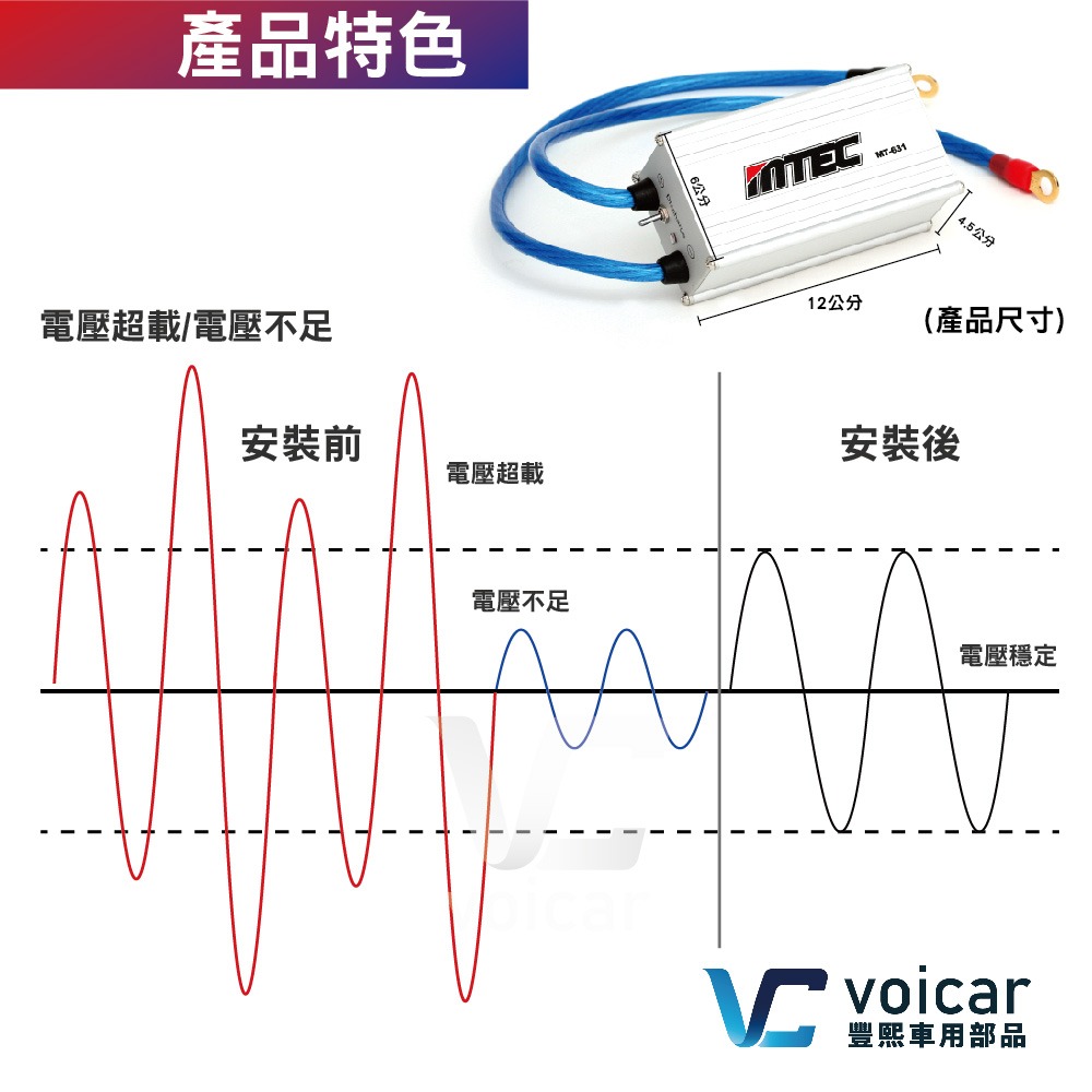 【送 T10 LED 燈泡】 日本 MTEC / MARUTA 車用穩壓器 VSD / 逆電流-細節圖4