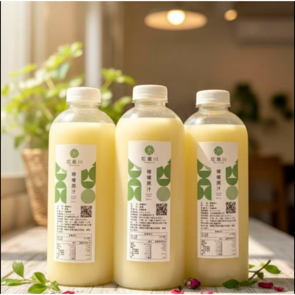 ▶花果川◀ 100％國產純原汁 商用版970cc 任搭4瓶出貨 檸檬原汁/甘蔗汁/ 百香果原汁/金桔汁 混搭出-規格圖1