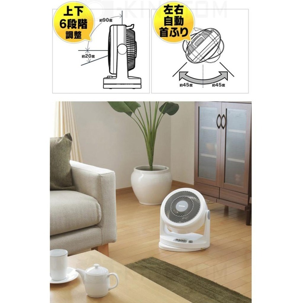 IRIS PCF - HM23 空氣對流循環扇 循環扇 公司貨 【贈 Medimix 印度美肌皂】-細節圖6