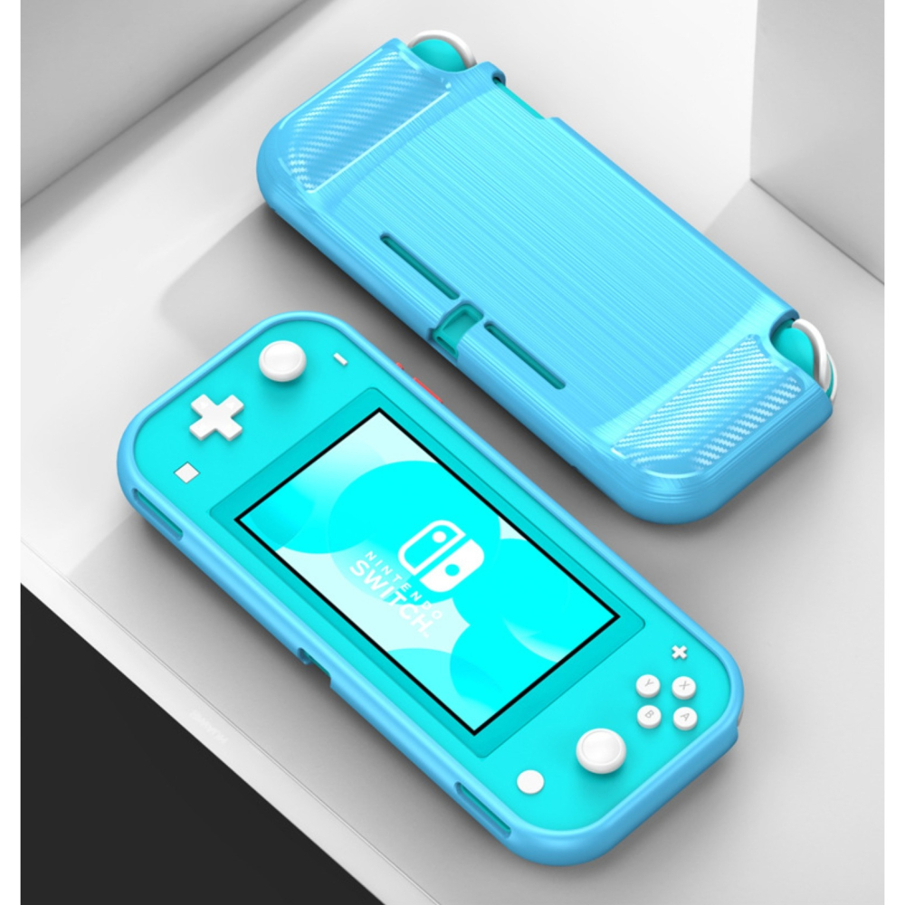 【台灣現貨】Switch Lite 保護殼 透明 磨砂 防指紋-細節圖9