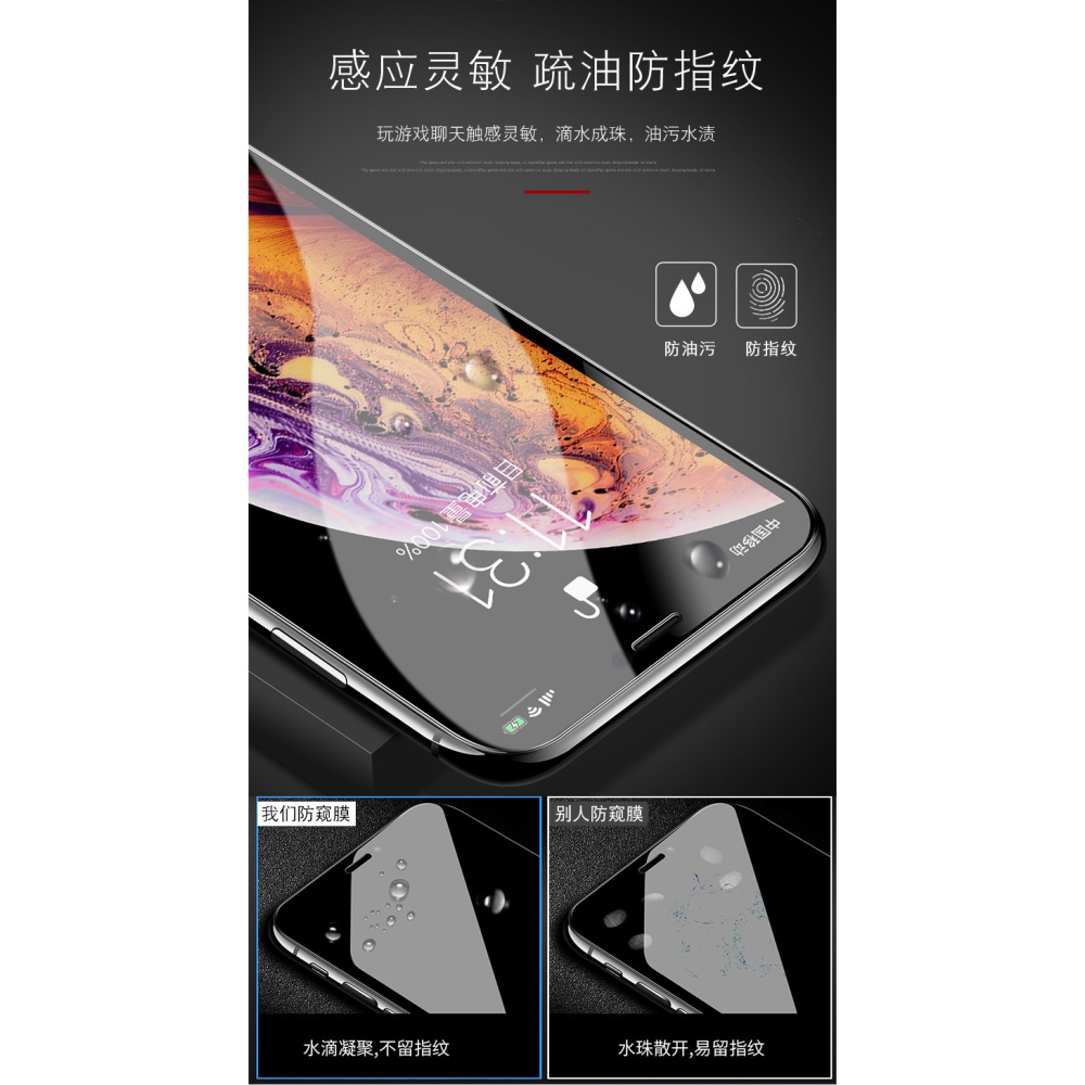 【台灣現貨】iPhone 12 各型號 全屏防窺膜 防偷窺適用-細節圖7