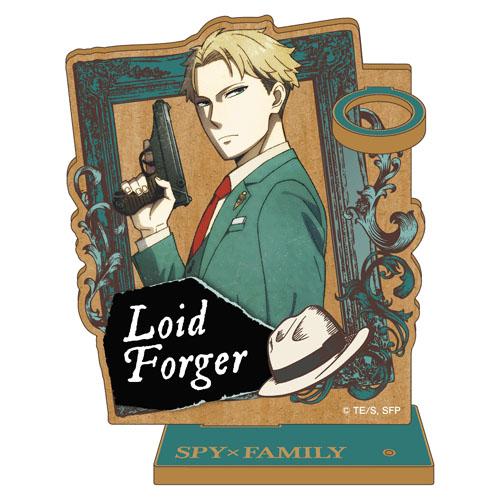 阿猴達可達 日本限定 SPY×FAMILY 間諜家家酒 復古系列可置筆立牌 木製筆架 洛伊德 安妮亞 約兒 全新日本製-細節圖2