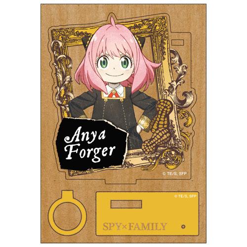 阿猴達可達 日本限定 SPY×FAMILY 間諜家家酒 復古系列可置筆立牌 木製筆架 洛伊德 安妮亞 約兒 全新日本製-細節圖6