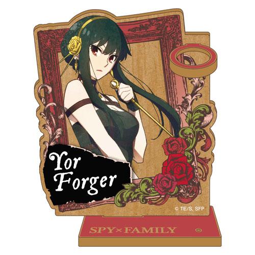 阿猴達可達 日本限定 SPY×FAMILY 間諜家家酒 復古系列可置筆立牌 木製筆架 洛伊德 安妮亞 約兒 全新日本製-細節圖8