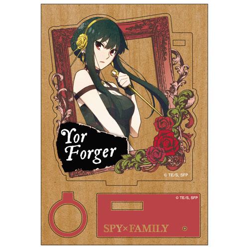 阿猴達可達 日本限定 SPY×FAMILY 間諜家家酒 復古系列可置筆立牌 木製筆架 洛伊德 安妮亞 約兒 全新日本製-細節圖9