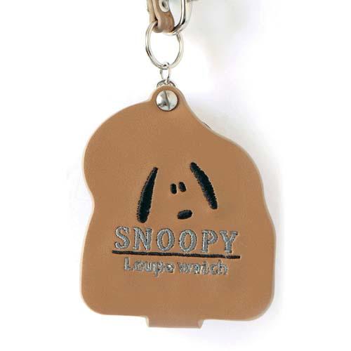 阿猴達可達 日本限定 PEANUTS 史努比 SNOOPY 掛錶 懷錶 石英錶 手錶 放大鏡掛錶 錶 造型錶 全新正日貨-細節圖5