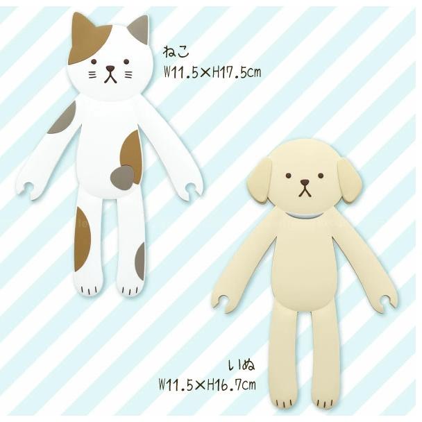 阿猴達可達 日本限定 日本東洋 兔 貓 熊 青蛙 狗狗 磁鐵 吸鐵 掛勾 可彎折 小物 置物架 超可愛 耐重 磁鐵 浴室-細節圖5