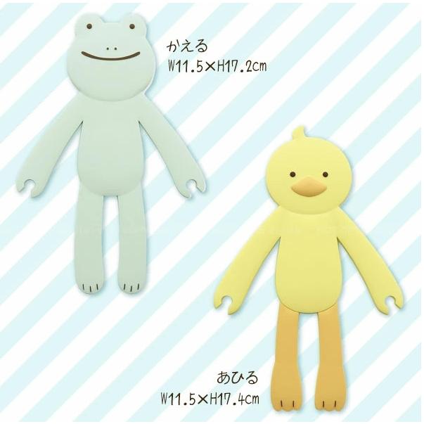 阿猴達可達 日本限定 日本東洋 兔 貓 熊 青蛙 狗狗 磁鐵 吸鐵 掛勾 可彎折 小物 置物架 超可愛 耐重 磁鐵 浴室-細節圖6