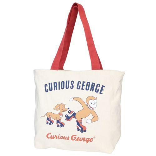 阿猴達可達 日本限定款 Curious George 好奇猴喬治 喬治猴 手提包 手提袋 休閒袋 托特包 全新品 正日貨-細節圖7