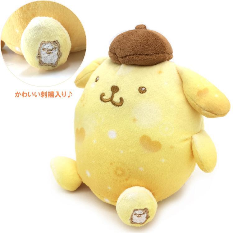 阿猴達可達 日本限定 三麗鷗 大耳狗 喜拿 絨毛娃娃 毛絨娃娃 手玉娃娃 掌心娃娃 精緻刺繡 全新正日貨-細節圖7