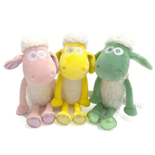 阿猴達可達 日本限定 NICI 笑笑羊系列 小羊 尚恩 絨毛玩偶 絨毛娃娃25cm 笑笑羊 15周年限定款 全新正日貨-細節圖2