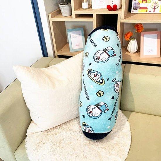 阿猴達可達 日本限定 Doraemon 哆啦a夢 小叮噹  柱枕 圓柱枕 長抱枕 沙發枕 夾腳枕 60cm 大抱枕 全新-細節圖6