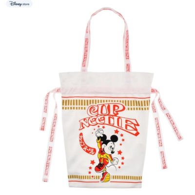 阿猴達可達 JAPAN日本迪士尼樂園限定 日清ｘ迪士尼 TSUM TSUM 杯麵 米奇手提袋杯 提袋 全新正日貨