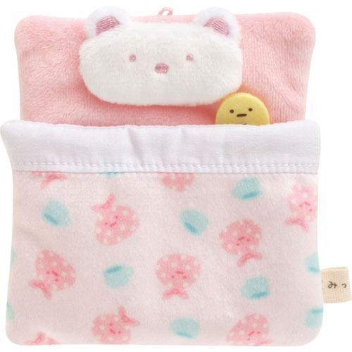 阿猴達可達 日本限定 SAN-X 角落生物 沙包娃娃 場景 包袱巾 棉被被子 床鋪 枕頭 配件 娃娃 布偶 玩偶 正日貨-細節圖4