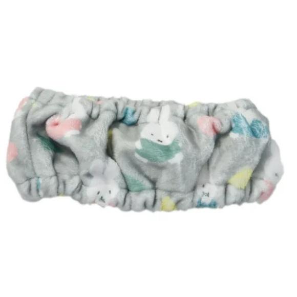 阿猴達可達  JAPAN日本限定 Miffy 米菲兔 米飛 米菲兔兔 髮帶 髮束 髮帶 造型髮帶 髮箍 頭箍 洗臉頭帶-細節圖4