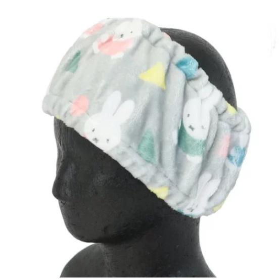 阿猴達可達  JAPAN日本限定 Miffy 米菲兔 米飛 米菲兔兔 髮帶 髮束 髮帶 造型髮帶 髮箍 頭箍 洗臉頭帶-細節圖5