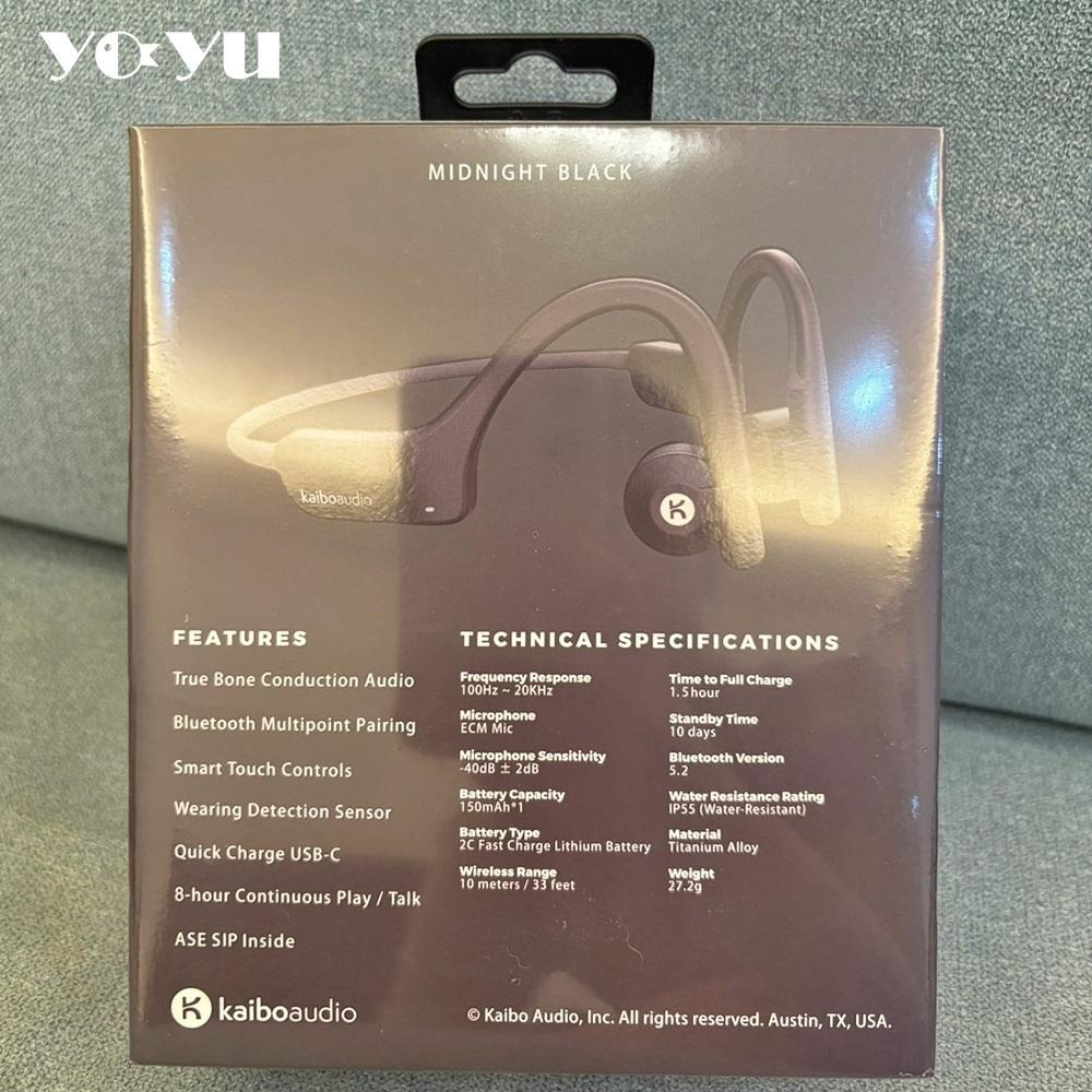 Kaibo Verse Plus 骨傳導藍芽耳機 開耳式 運動 耳掛 耳機 全新現貨 無線藍芽 開放式 防水等級IPX5-細節圖2