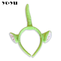 天線寶寶髮箍 綠色迪西 台灣現貨 交換禮物 閨蜜頭飾 情侶頭飾 抖音 洗臉髮箍 萬聖節裝扮 角色扮演 兒童髮飾 造型髮箍