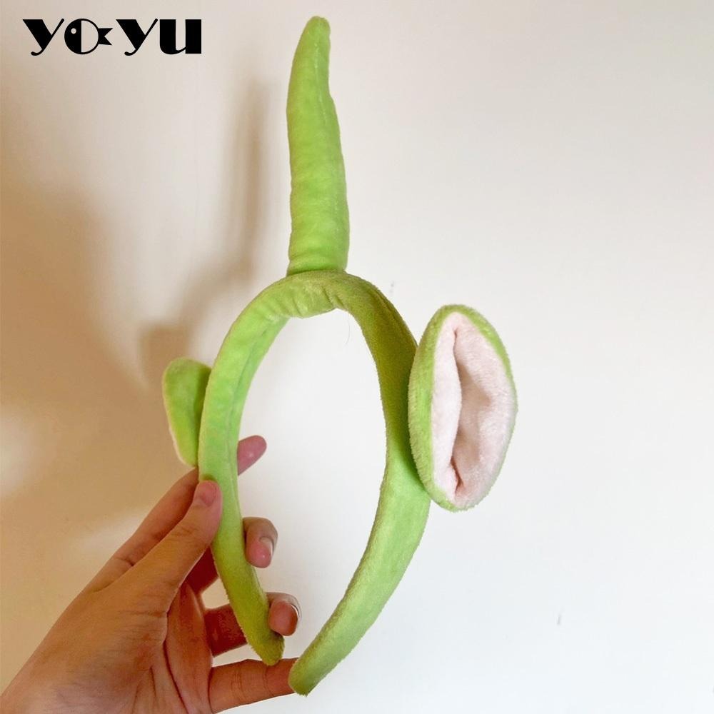 天線寶寶髮箍 綠色迪西 台灣現貨 交換禮物 閨蜜頭飾 情侶頭飾 抖音 洗臉髮箍 萬聖節裝扮 角色扮演 兒童髮飾 造型髮箍-細節圖2