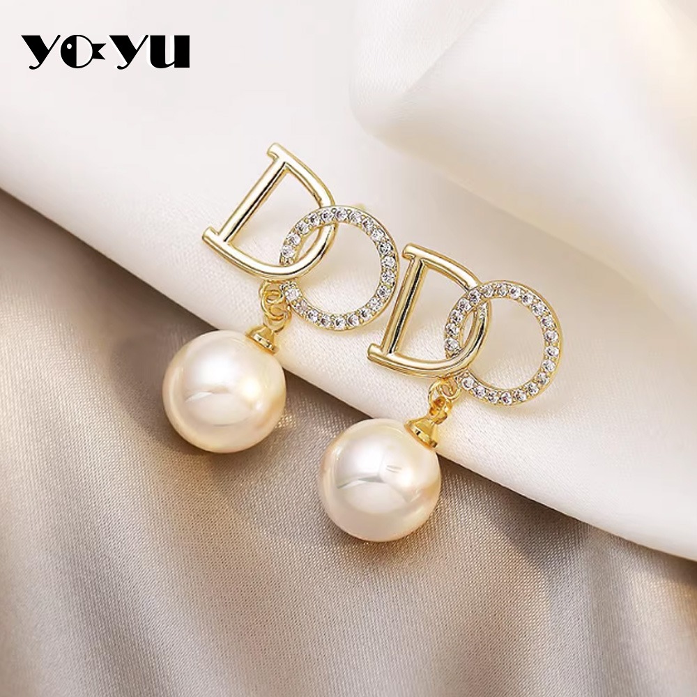 珍珠吊墜 耳針款 高品質飾品 優雅貴氣 耳環 大氣大方 耳飾 閨蜜耳釘 耳釘 氣質小眾設計 金色耳環 現貨 隔日到-規格圖11