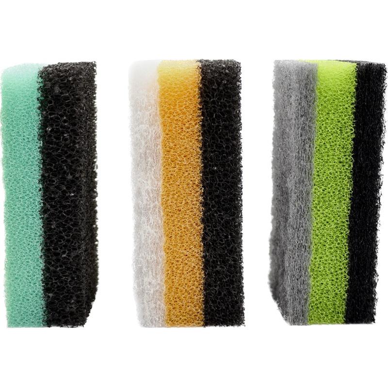 <小外掛用> 3合1過濾棉外掛 1盒2入 白棉-過濾棉-濾材-培菌-養水 孔雀魚 鬥魚 仔魚-細節圖2